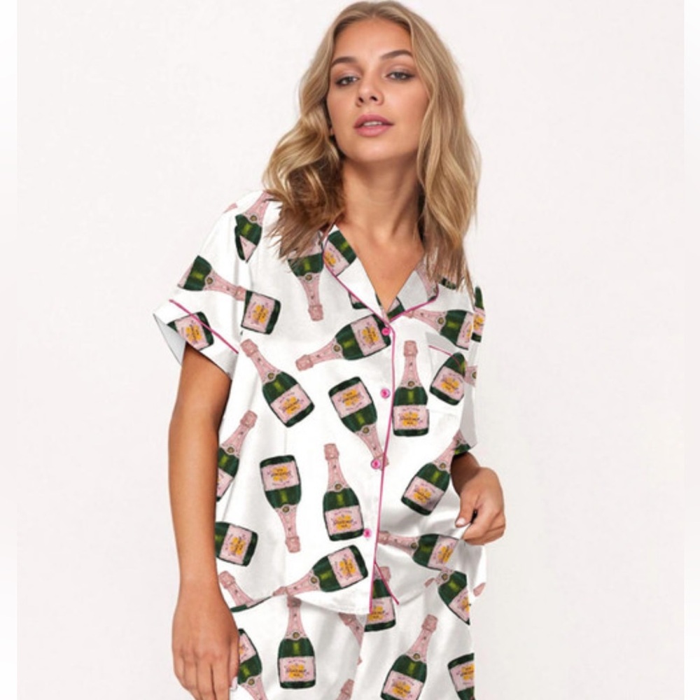 Champagne Bottle PJ Set- XL